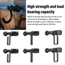 6PCS L TRACK HOOK ПОДВІЙНИЙ STADNINA ZASILNA СТАЛЬ WEGLOWA DO ZLOZA 3A  (17866253002) фото min 7