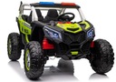 Детская электрическая коляска на аккумуляторе POLICE 4x4 24V
