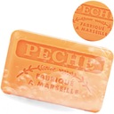 Нежное французское марсельское мыло 125г Персик Peach Peche