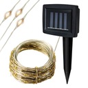 СОЛНЕЧНАЯ ГИРЛЯНДИЯ 12м САДОВАЯ ПРОВОДНАЯ ЦЕПЬ 100 LED