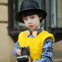 1 ШТ. ДИТЯЧА МЕТАЛЕВА МЕТЕЛИК ДЛЯ КОСТЮМА ЧОРНА НА СВЯТО
