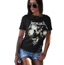 ЖЕНСКАЯ ФУТБОЛКА УЖАСЫ/РОК METALLICA
