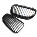 GRILLE GRILLES BMW E92 E93 03/2010-2014 SUR RESTYLAGE NOIR GLOSS M-COLORphoto 9