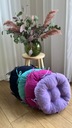 Подушка на табурет-стул, 35 см, светло-фиолетовый КРУГ