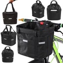 KOSZ NA ROWER MATERIAŁOWY TEKSTYLNY KOSZYK ROWEROWY DUŻY NA KIEROWNICĘ 10L