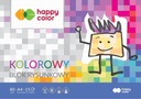 Цветной блок для рисования Happy Color А4 - 15 карточек