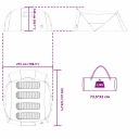 Намети Vidaxl Туризм