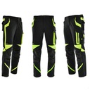 ЭЛАСТИЧНЫЕ, СВЕТООТРАЖАЮЩИЕ, эластичные рабочие брюки для здоровья и безопасности.