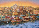 Puzzle Zlatý roh 1000 dielikov 50 x 70 cm by Huadada Stav balenia originálne