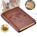 SKÓRZANY NOTATNIK, SZKICOWNIK LUB DZIENNIK PODRÓŻY