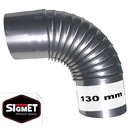 KOLANO PIECOWE fi 130mm KOLANKO DYMNE PIECOWE KOZA