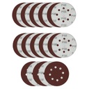 Диски для наждачной бумаги на липучке 125 мм P100 - 25 шт.