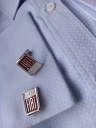 Запонки Цветок подсолнуха
