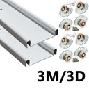 СОВЕТ - Гардеробная раздвижная система 3М/3 двери, БЕЛЫЙ