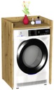 SZAFKA ŁAZIENKOWA DO ŁAZIENKI NA PRALKĘ Z PÓŁKĄ DO ZABUDOWY DĄB ARTISAN