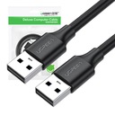 Kabel USB 2.0 M-M UGREEN US102, 1.5m (czarny) Kod producenta UGR393BLK