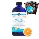 NORDIC NATURALS ARTIC COD LIVER OIL OLEJ Z TRESČEJ PEČENE 1060mg 473 ml