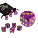 KOSTKA K6 1,6 CM RPG EMO CHOCHLIKI KOŚĆ SZEŚCIOŚCIENNA