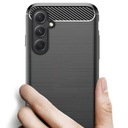 PUZDRO PRE SAMSUNG GALAXY A54 5G | PANCIEROVÉ KARBON ČIERNE + TVRDENÉ SKLO 9h Kód výrobcu OBUDOWA CARBON ARMOR CASE 0007