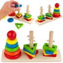 СОРТЕР ЛОГИЧЕСКАЯ И АРКАДНАЯ ЗАГАДКА ДЕРЕВЯННАЯ БАШНЯ С БЛОКАМИ И ДИСКАМИ