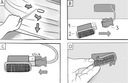 JUEGO DWOCH DE LUZ POWITALNYCH DE PUERTA PARA COCHES AUDI A1 Q5 TT A3 A5 A8 