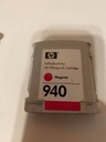 HP CARTRIDGE INK 940 C4908S ПУРПУРНЫЙ НАСТРОЙКА ОРИГИНАЛ ПУСТОЙ