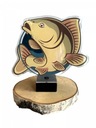 Statuetka wędkarska RYBA 20 cm tabliczka