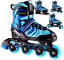 МУЖСКИЕ роликовые коньки Регулируемые роликовые коньки 39-43 4в1 ABEC7 NILS