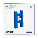 МАГНИТНЫЕ БЛОКИ PIXIO MINI MONSTER GATEZ 22 ШТ.