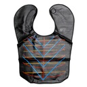 ОШЕЙНИК ПАРИКМАХЕРСКИЙ С ЛИНИЯМИ ДЛЯ РЕЗКИ, ЧЕРНЫЙ