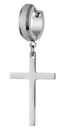 HUGGIE STEEL Серьги-пусеты с крестом и крестом в готическом стиле в стиле панк-рок