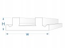 ELHARE Подвесной потолок Светодиодный галогенный карниз LH2A