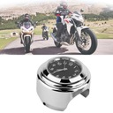 CROMO CROMADO RELOJ AL VOLANTE MOTOCYKLO 