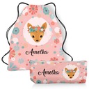 РЮКЗАК СУМКА ДЛЯ ОБУВИ ДЕТСКИЙ САД СУМКА ШКОЛЬНАЯ СУМКА С ИМЕНЕМ