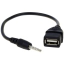 Переходник OTG с USB A на Jack 3,5 мм 4pin