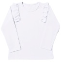 Элегантная БЕЛАЯ блузка для ДЕВОЧКИ AIPI 140 PL