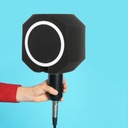 Акустический фильтр экрана микрофона открыт