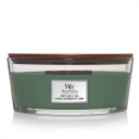 Свеча WoodWick с эллипсом MINT LEAVES & OAK