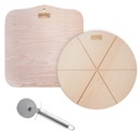 НАБОР ДЛЯ ХЛЕБА ПИЦЦЫ VIAGGIO: ДОСКА, ШПАТЕЛЯ, НОЖ + БЕСПЛАТНАЯ ЭЛЕКТРОННАЯ КНИГА!