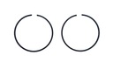 КОМПЛЕКТ ПОРШНЕВЫХ КОЛЬЦ 2T 80CCCM (47мм)