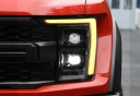 ZOLTY/BIALY DWUKOLOROWE РЕШІТКИ ХОДОВІ ВОГНІ ДХВ DO ФАР FORD F150 RAPTOR 2021-2023  (17465604162) фото min 12