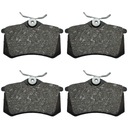 ЗАДНИЕ ТОРМОЗНЫЕ КОЛОДКИ VW GOLF III IV V VI VII VENTO