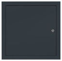 ОБЗОР ДВЕРИ АНТРАЦИТ МАТОВЫЙ 60x140 ЗАМОК