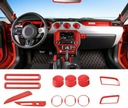 DEKORY LISTWY WNĘTRZA FORD MUSTANG 2015-2019