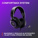 Káblové slúchadlá s mikrofónom SteelSeries Arctis Nova 3 - čierna Impedancia 36 Ω