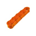 ЭЛЕКТРИЧЕСКАЯ КОРОБКА ДЛЯ СКРЫТОГО МОНТАЖА, 5 ПИСТОЛЕТОВ, 60 мм