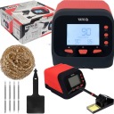 ПАЯЛЬНАЯ СТАНЦИЯ 75 Вт T12 НАКОНЕЧНИК ЖК-ДИСПЛЕЙ С ФУНКЦИЕЙ АВТОСНА YATO