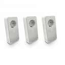 Комплект из трех усилителей ПЛК PowerLine 1Gb LAN