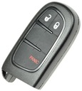 CHRYSLER JEEP DODGE LLAVE CONTROL REMOTO CUERPO 2+PANIC 