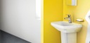Тропический душ 25 с полкой + комплект смесителей HANSGROHE